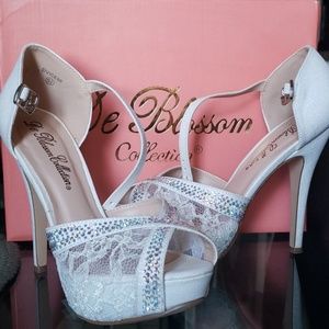 De blossom collection platform sandals